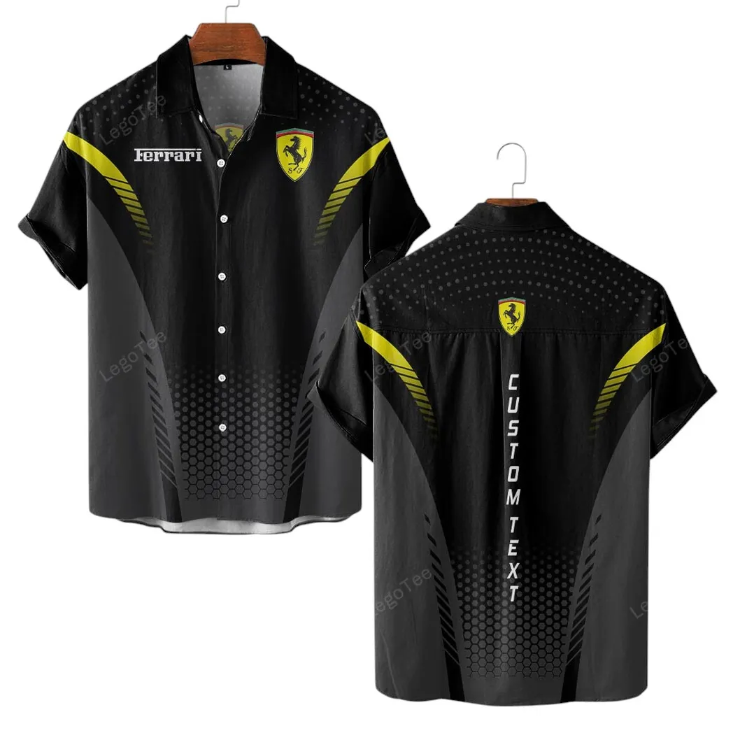 ferrari hawaiian shirt gift for ferrari lovers gift for him husband boyfriend car10803122522 4c6ou