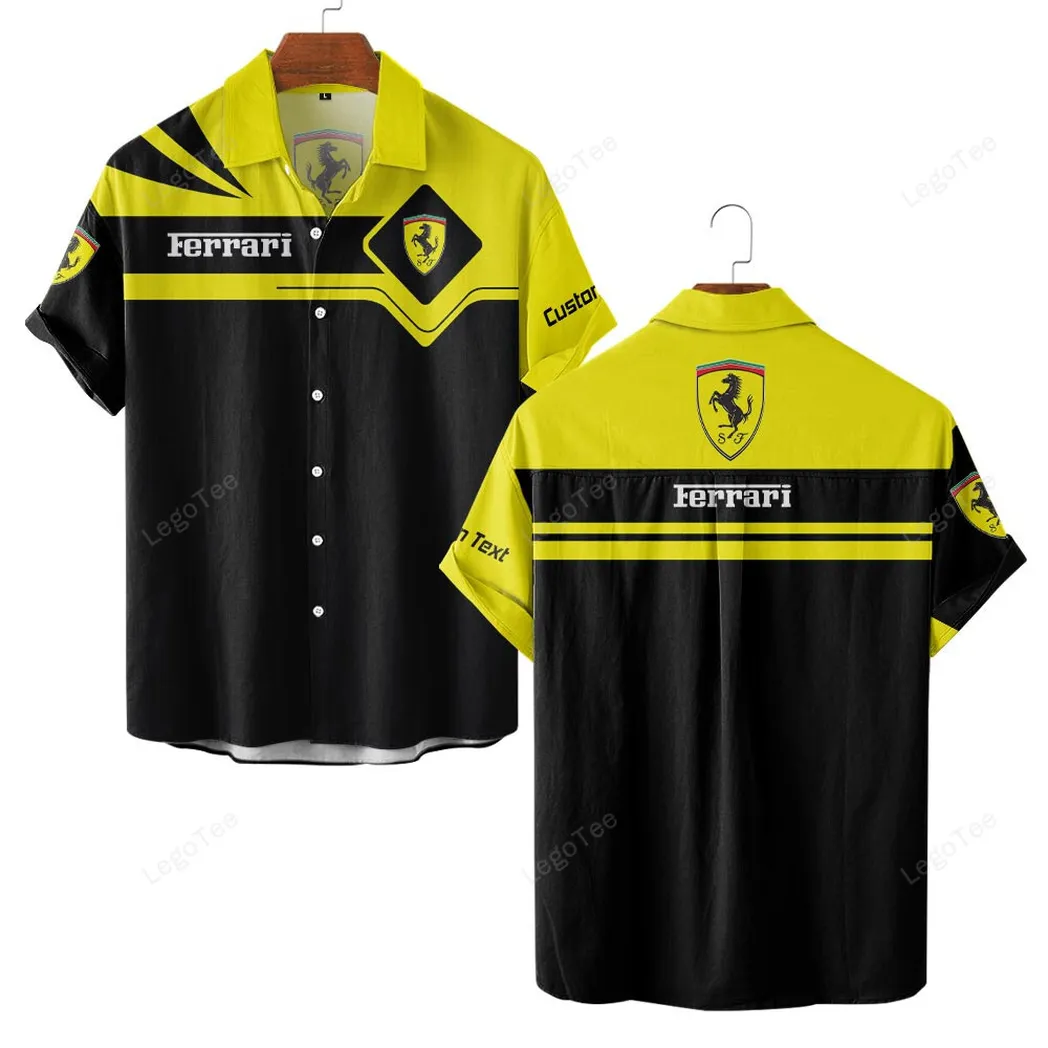 Ferrari Hawaiian Shirt, Gift For Ferrari Lovers, Gift For Him, Husband, Boyfriend CAR9803032522