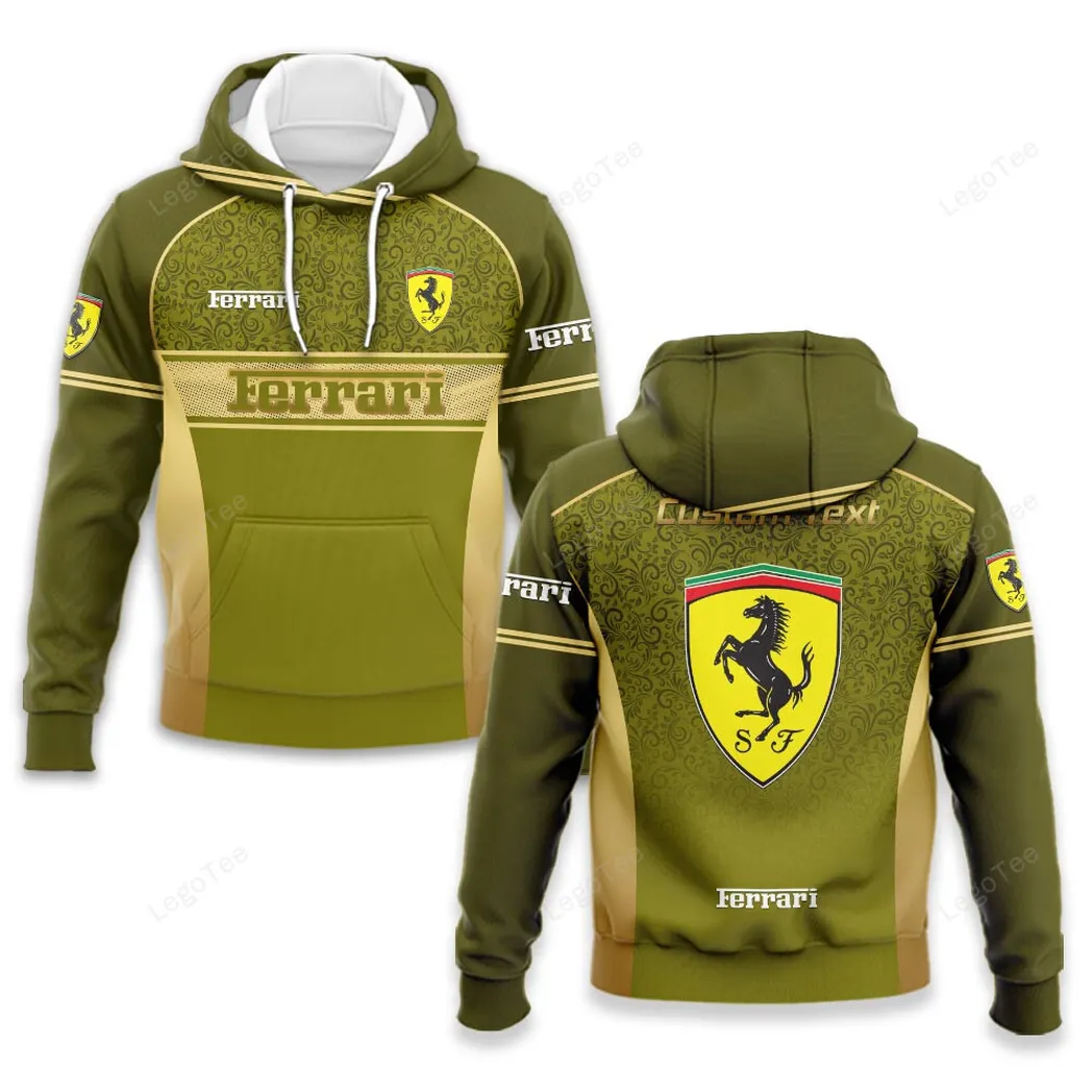 Ferrari Hoodie, Gift For Ferrari Lovers, Gift For Him, Husband, Boyfriend CAR137021325909-5