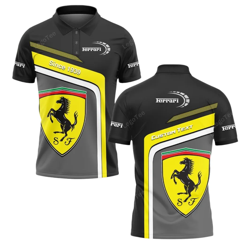 ferrari polo shirt gift for ferrari lovers gift for him husband boyfriend car11103032522 iui3p