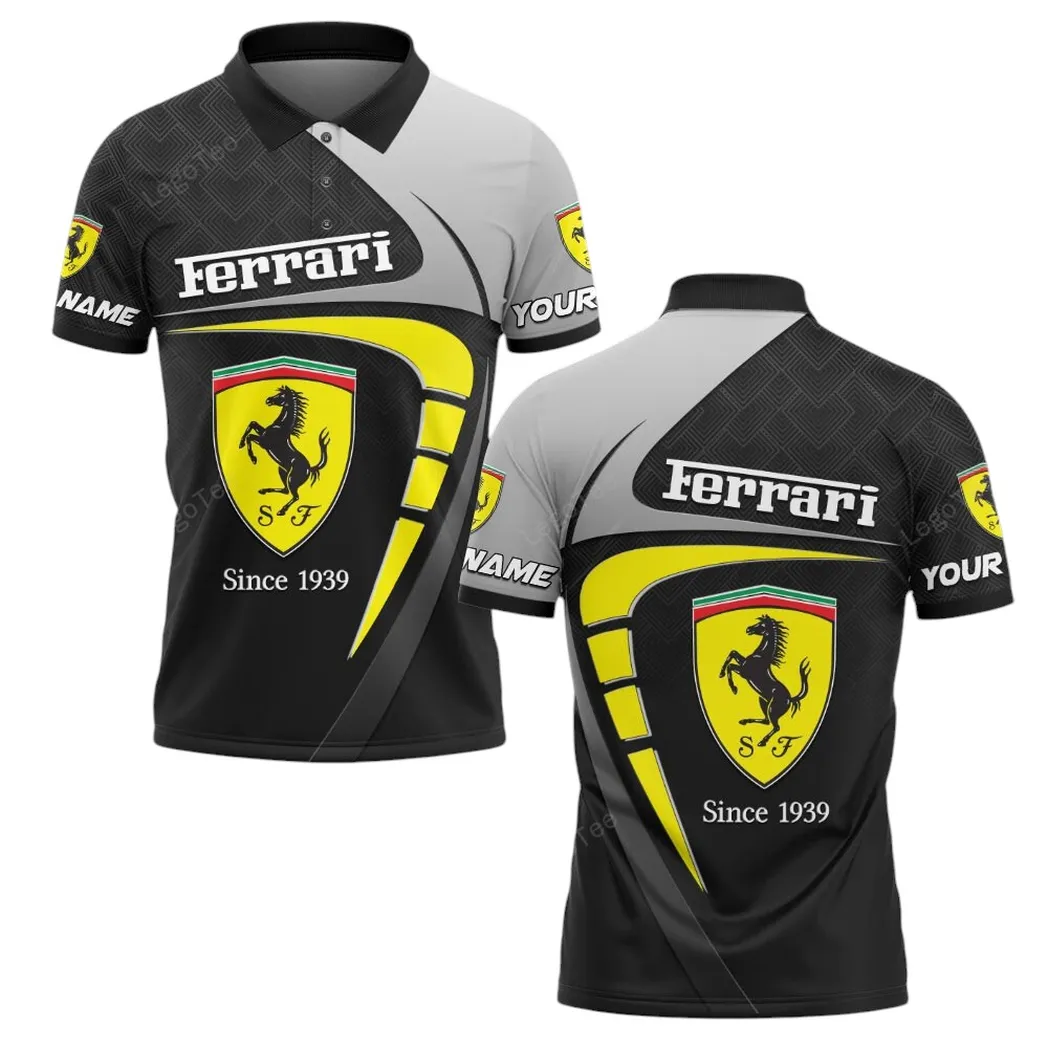 ferrari polo shirt gift for ferrari lovers gift for him husband boyfriend car11603032522