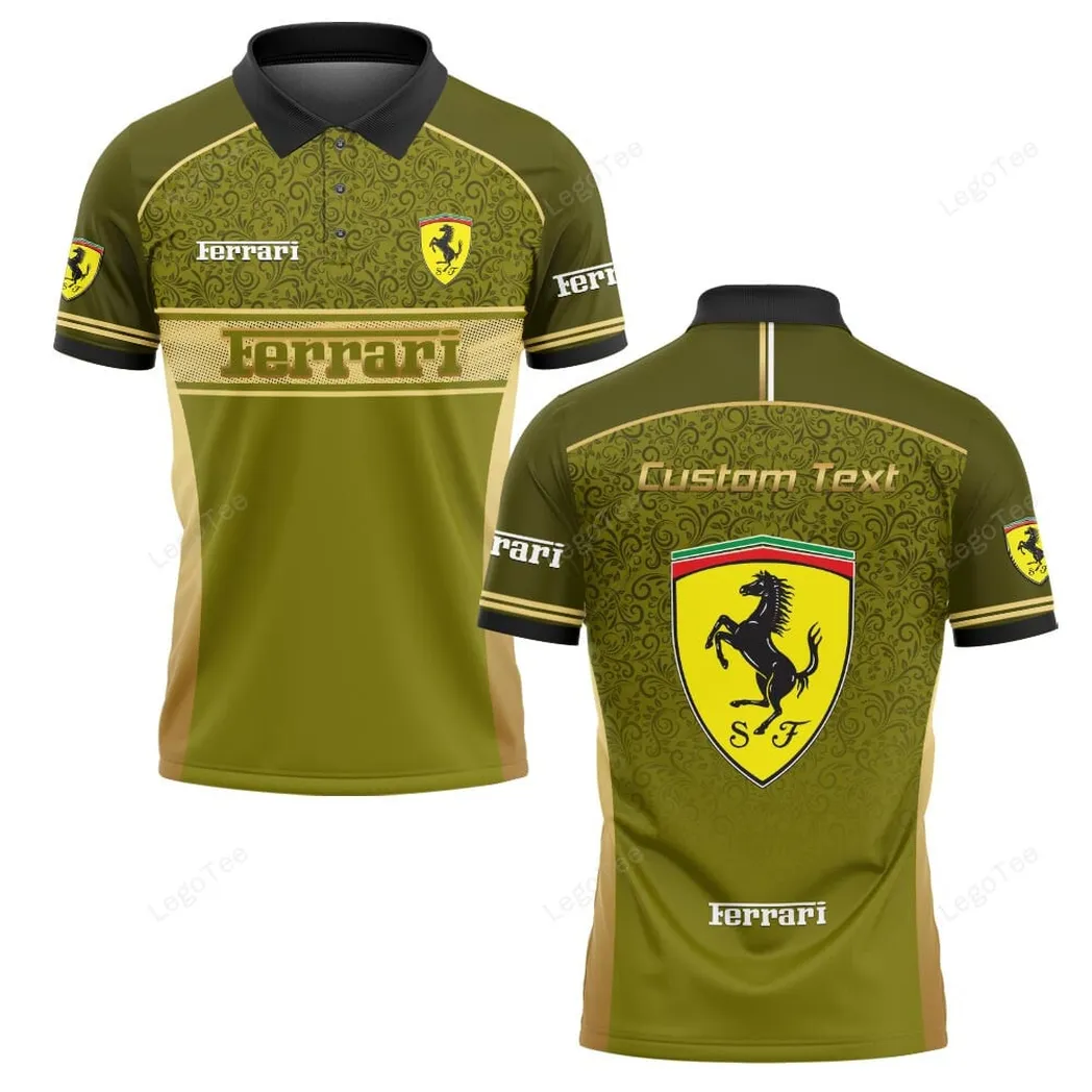 ferrari polo shirt gift for ferrari lovers gift for him husband boyfriend car137021325909 1 pv5v9