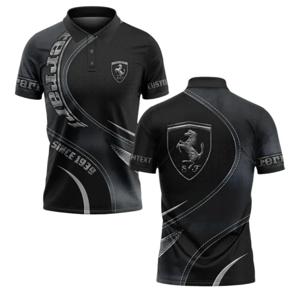 ferrari polo shirt gift for ferrari lovers gift for him husband boyfriend car17102252515 efpvl