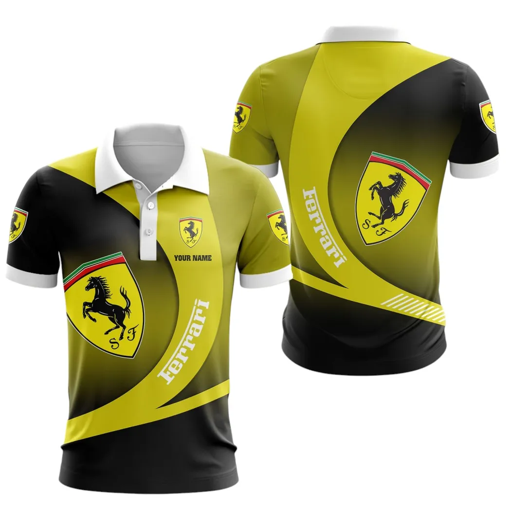 ferrari polo shirt gift for ferrari lovers gift for him husband boyfriend car7402222519 egihq