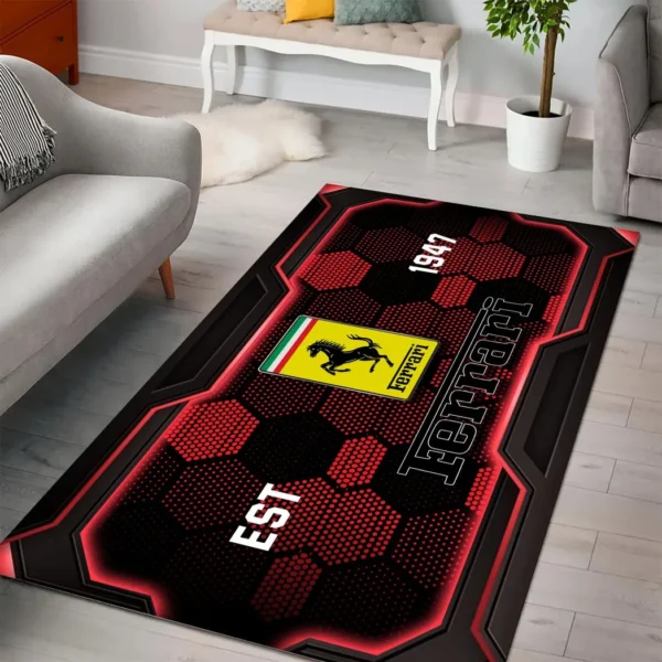 ferrari rug gift for ferrari lovers gift for him husband boyfriend car3102132505 ck6u6