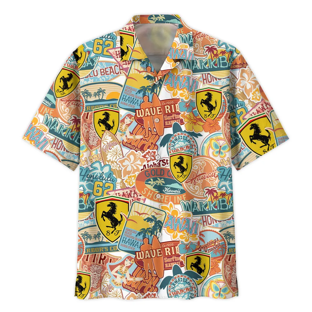 ferrari vintage hawaiian shirts for men gift for ferrari fan car202031225348 uesgv