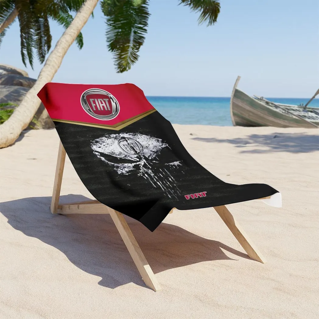 fiat beach towel gift for fiat lovers gift for him husband boyfriend car17302252520 uw4cr