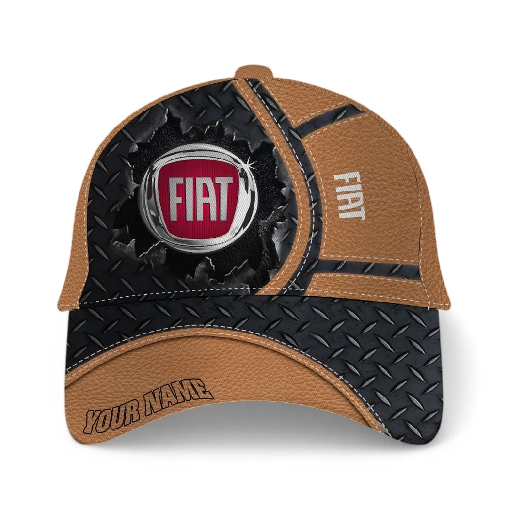 Fiat Classic Cap, Gift For Fiat Lovers, Gift For Him, Husband, Boyfriend - Brown CAR49021825021-3