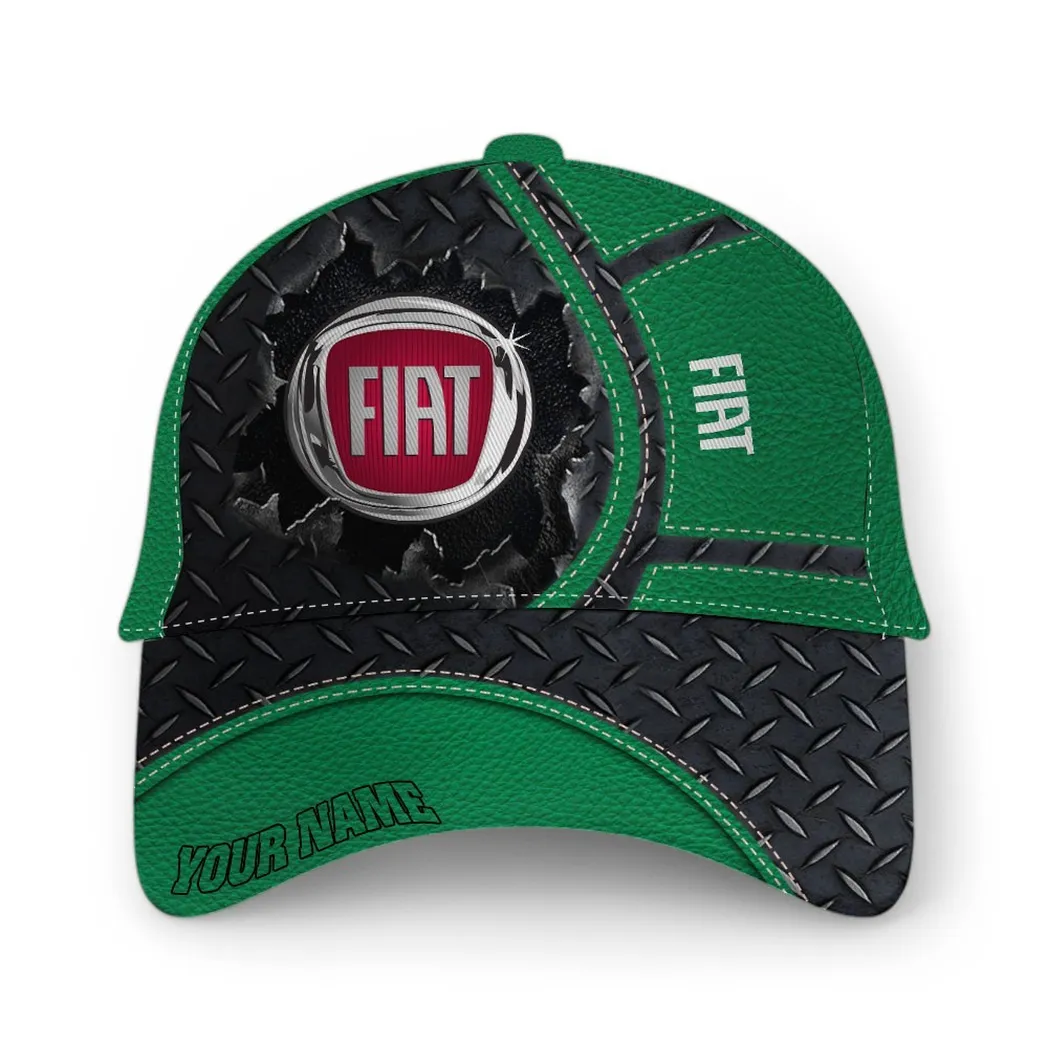 Fiat Classic Cap, Gift For Fiat Lovers, Gift For Him, Husband, Boyfriend - Green CAR49021825021-4