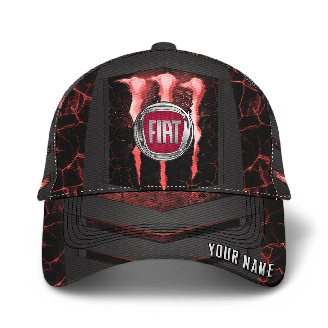 Fiat Classic Cap, Gift For Fiat Lovers, Gift For Him, Husband, Boyfriend CAR6502202538 - Red