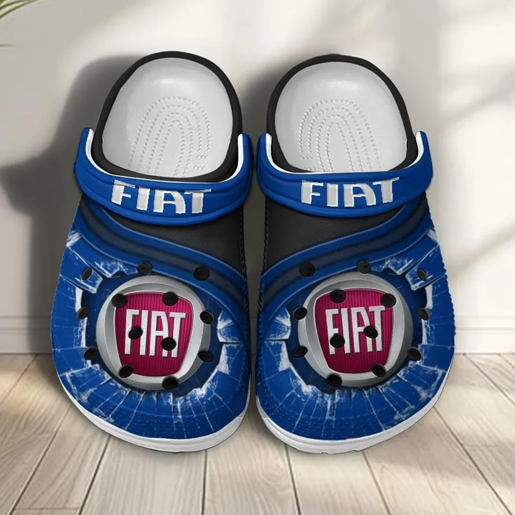 fiat crocs clogs men women gift for fiat fan car188032025158 blue mqre4