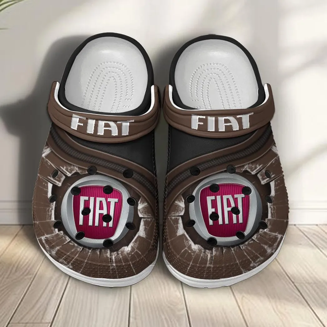 fiat crocs clogs men women gift for fiat fan car188032025158 brown uzyvz