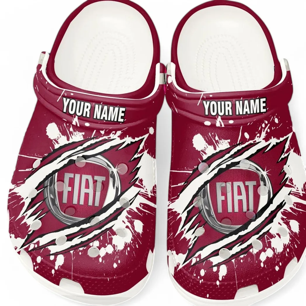 fiat crocs gift for fiat lovers gift for him husband boyfriend car5602192525 white fpk9v