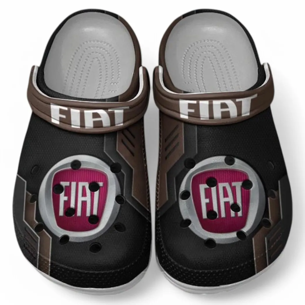 fiat crocs shoes clogs men women gift for fiat fan car185031525285 brown kkdi9