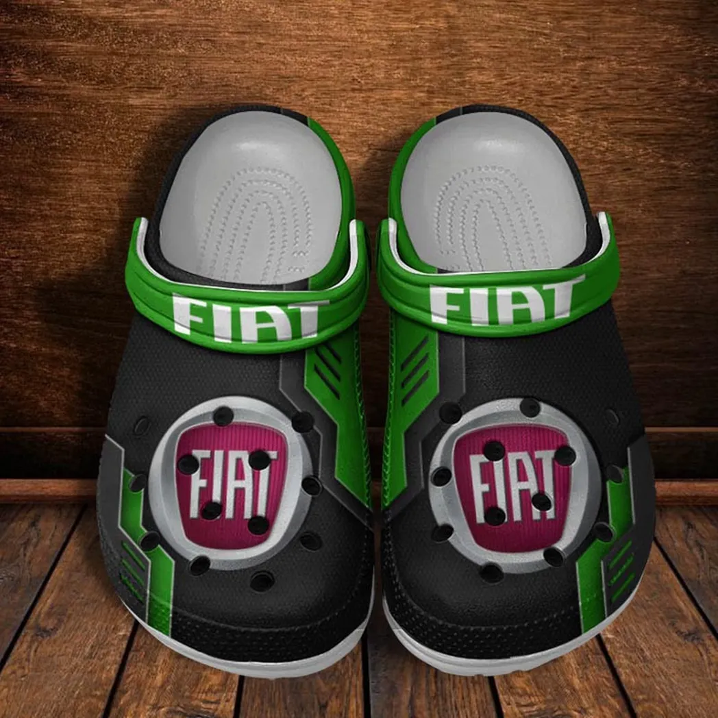 fiat crocs shoes clogs men women gift for fiat fan car185031525285 green fvww6