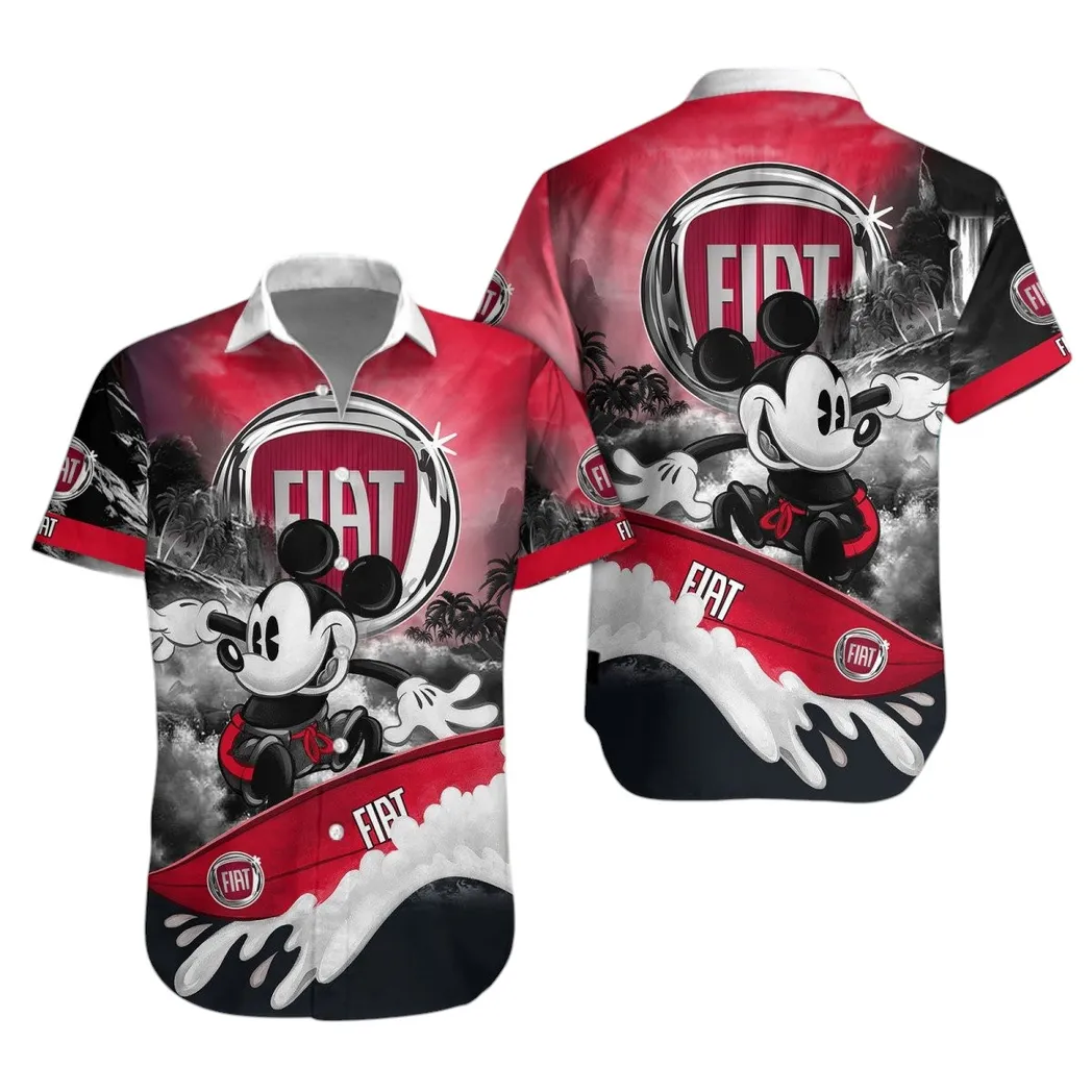 Fiat Hawaiian Shirt For Men, Gift For Fiat Lovers, Gift For Him, Husband, Boyfriend CAR53030625034