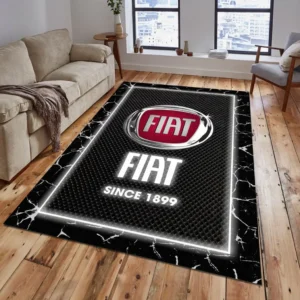 Fiat Rug, All Over Print Carpet For Fiat Lovers CAR5202192522 - Grey