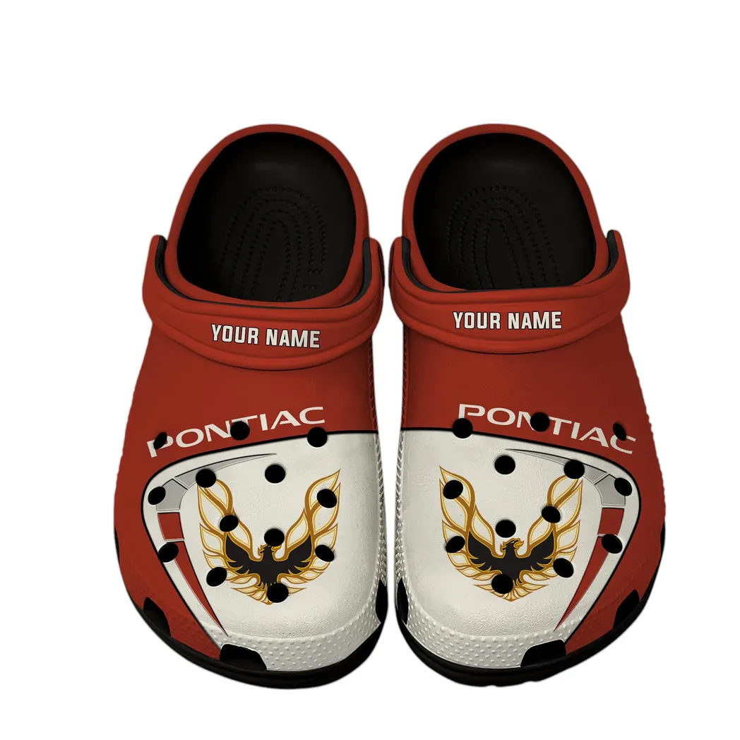 Firebird Pontiac Crocs, Gift For Firebird Pontiac Lover, Gift For Him, Husband, Boyfriend CAR16802262523 - Black