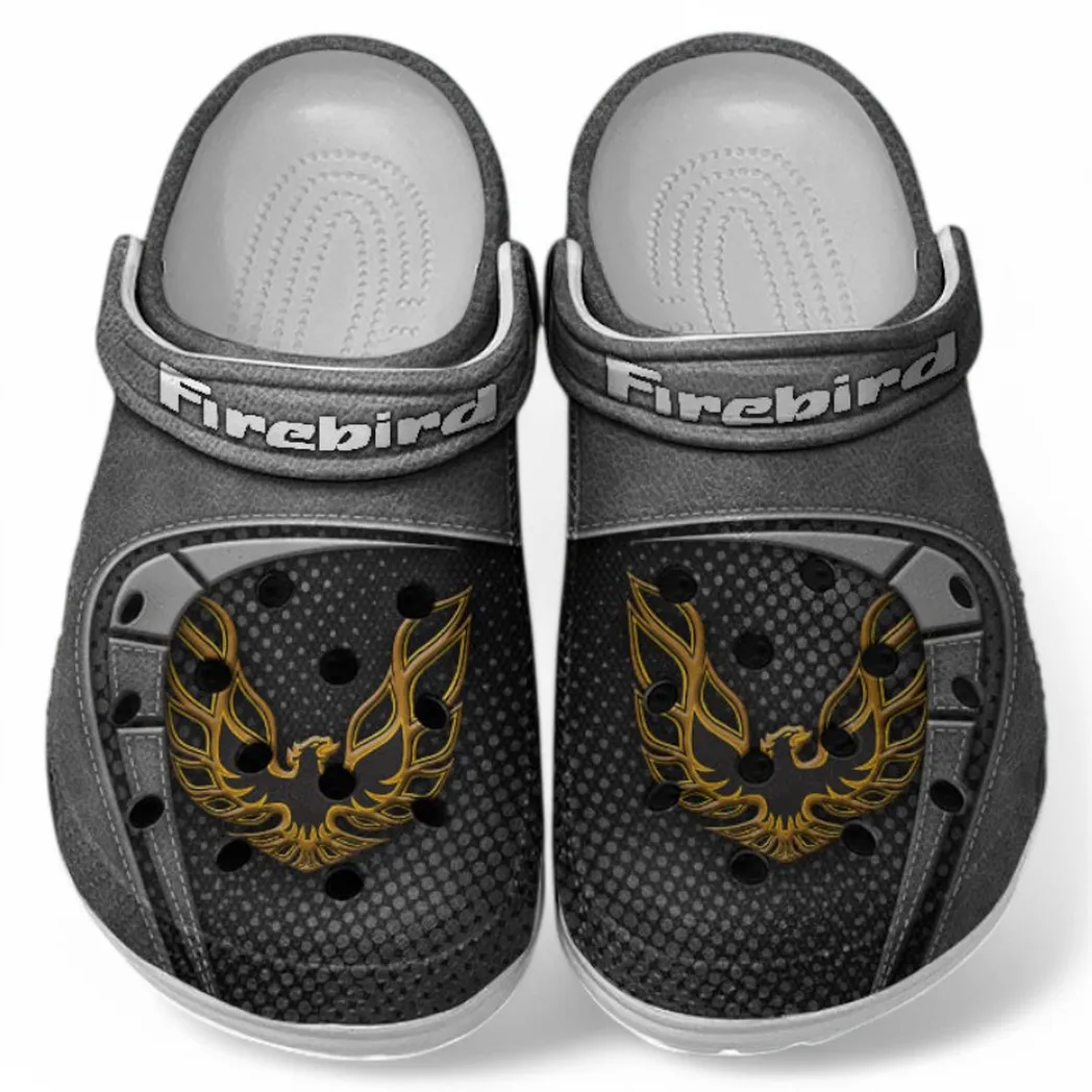 Firebird Pontiac Crocs Sandals For Men Women, Gift For Firebird Pontiac Fan CAR177031425573 - Gray
