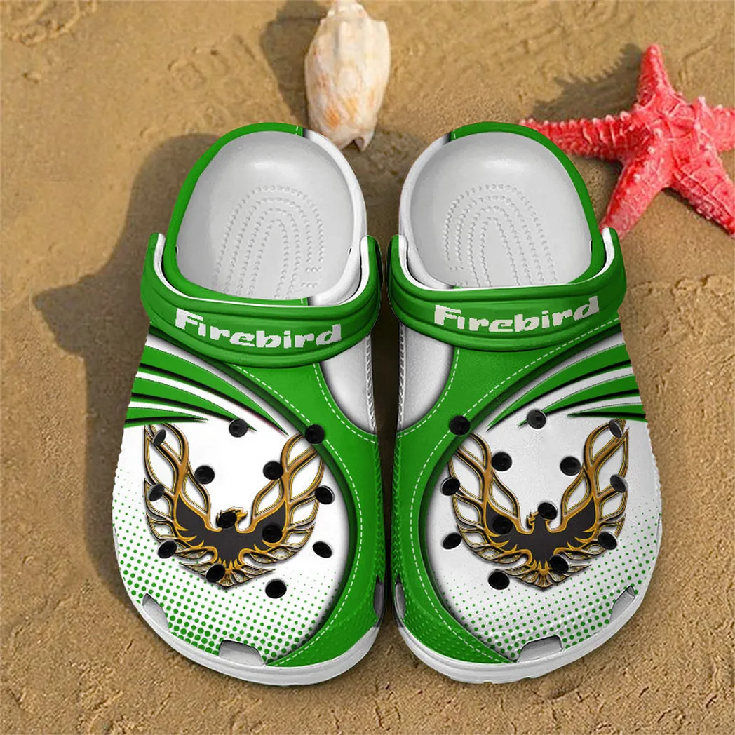 firebird pontiac crocs sandals for men women gift for firebird pontiac fan car181031525736 green