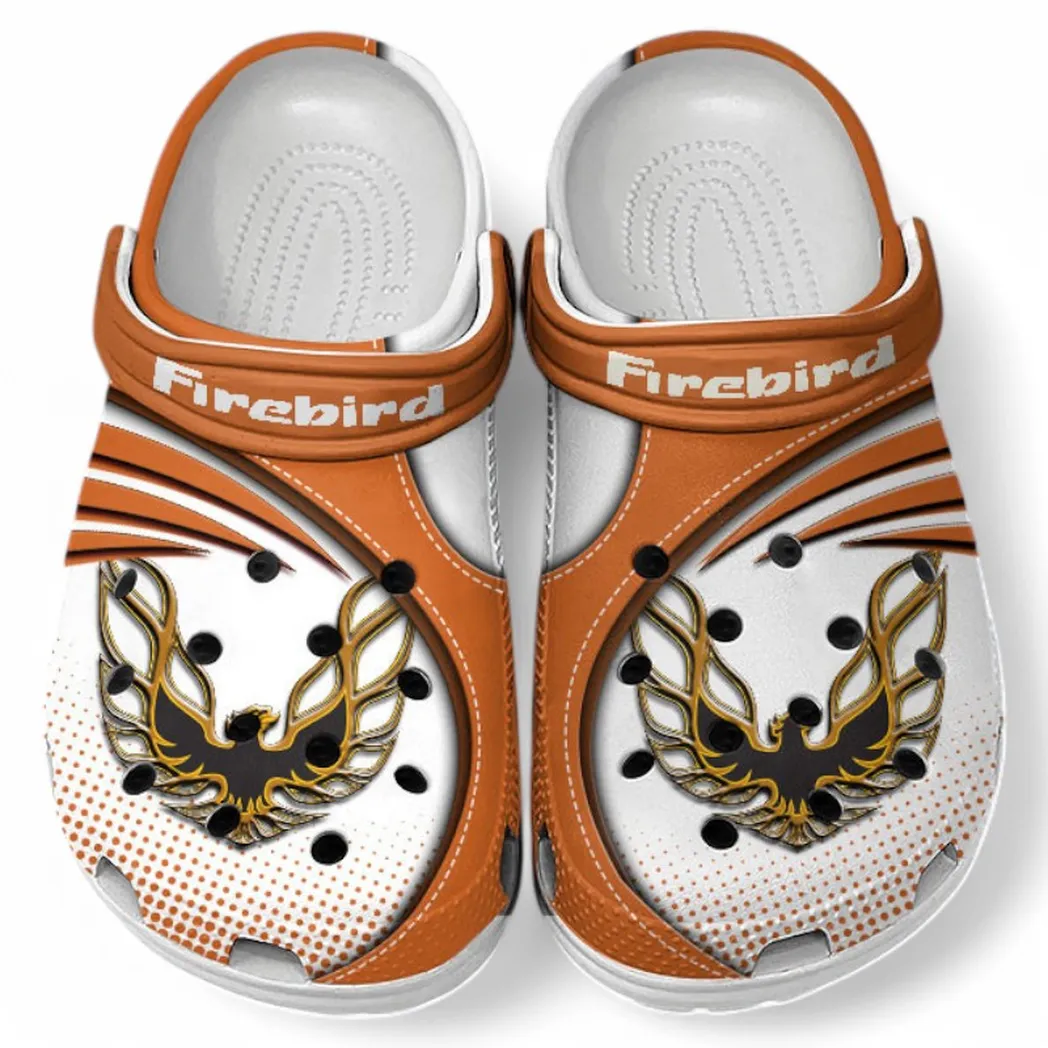 Firebird Pontiac Crocs Sandals For Men Women, Gift For Firebird Pontiac Fan CAR181031525736 - Orange