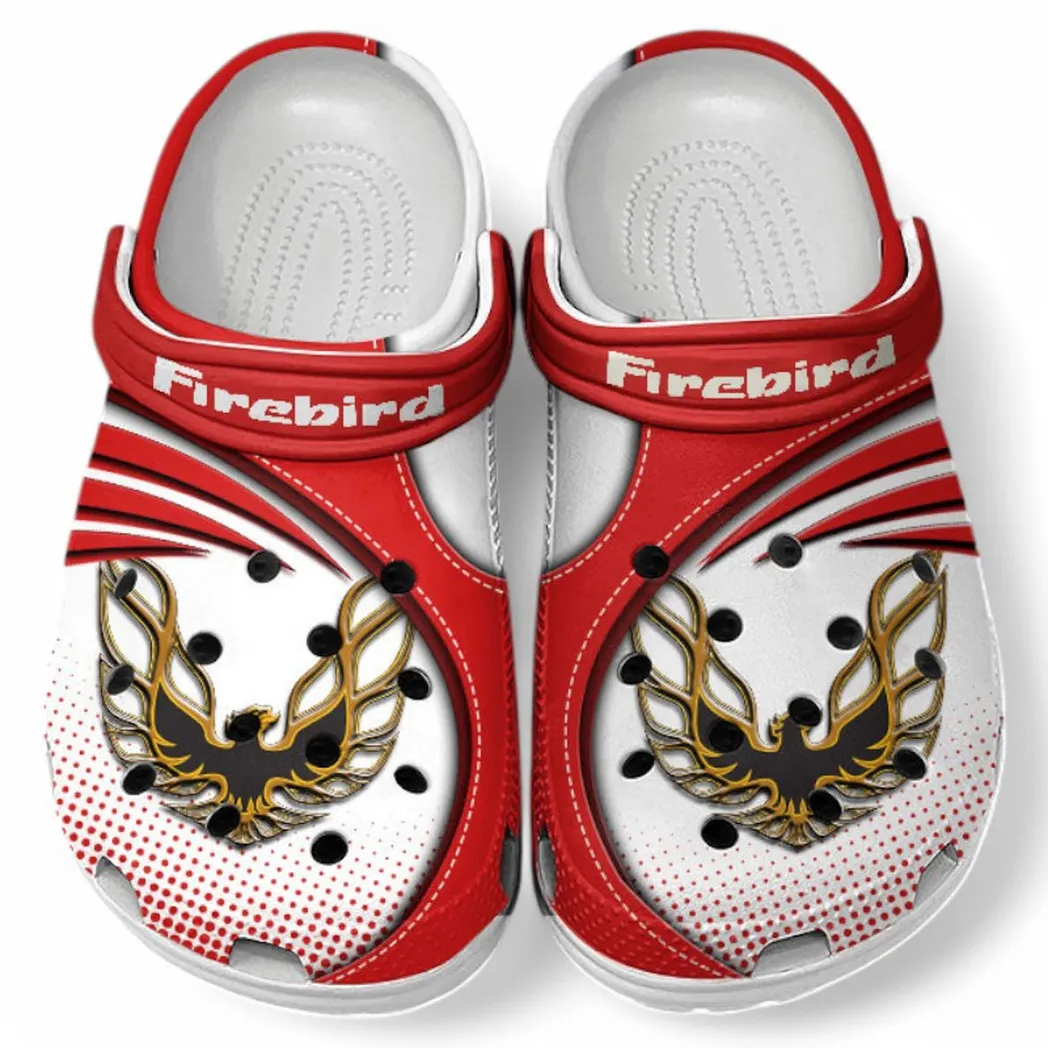 Firebird Pontiac Crocs Sandals For Men Women, Gift For Firebird Pontiac Fan CAR181031525736 - Red