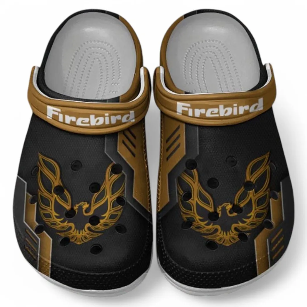 Firebird Pontiac Crocs Shoes, Clogs Men Women, Gift For Firebird Pontiac Fan CAR185031525239 - Brown