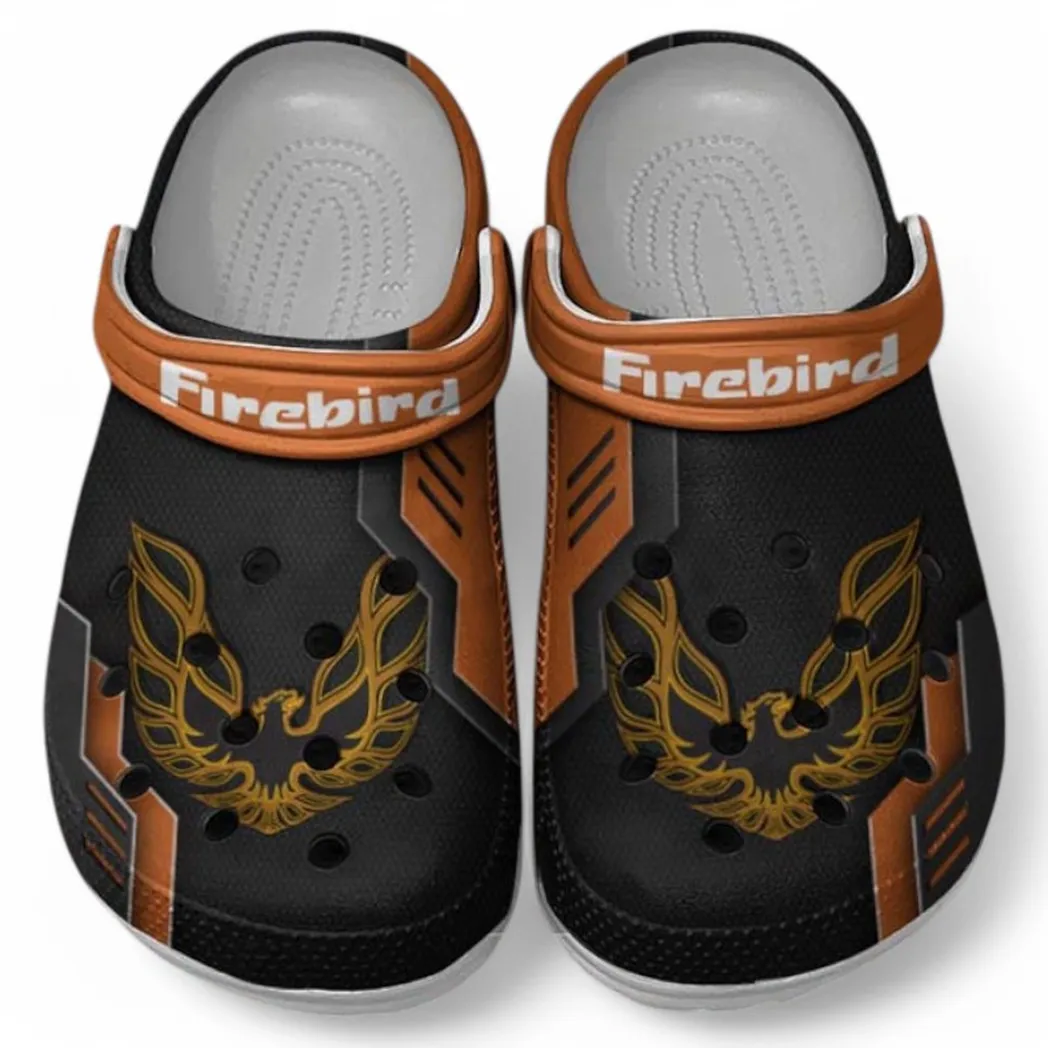 Firebird Pontiac Crocs Shoes, Clogs Men Women, Gift For Firebird Pontiac Fan CAR185031525239 - Orange