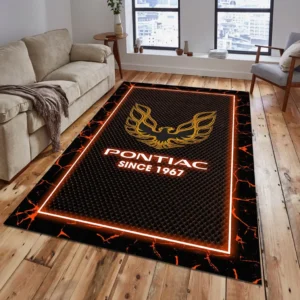 Firebird Pontiac Rug, All Over Print Carpet For Firebird Pontiac Lovers CAR5202192523 - Orange