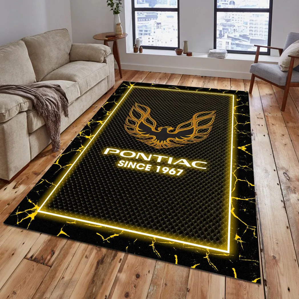 firebird pontiac rug gift for firebird pontiac lovers gift for him husband boyfriend car5202192523 yellow sqew5