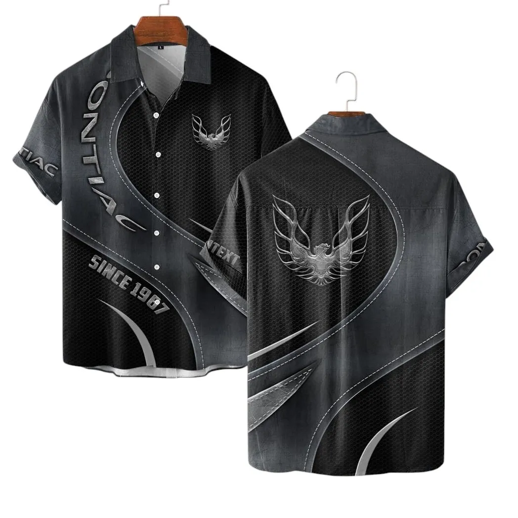 firebird pontiac vintage hawaiian shirts gift for firebird pontiac lovers gift for him husband boyfriend car17102252516 c1fod