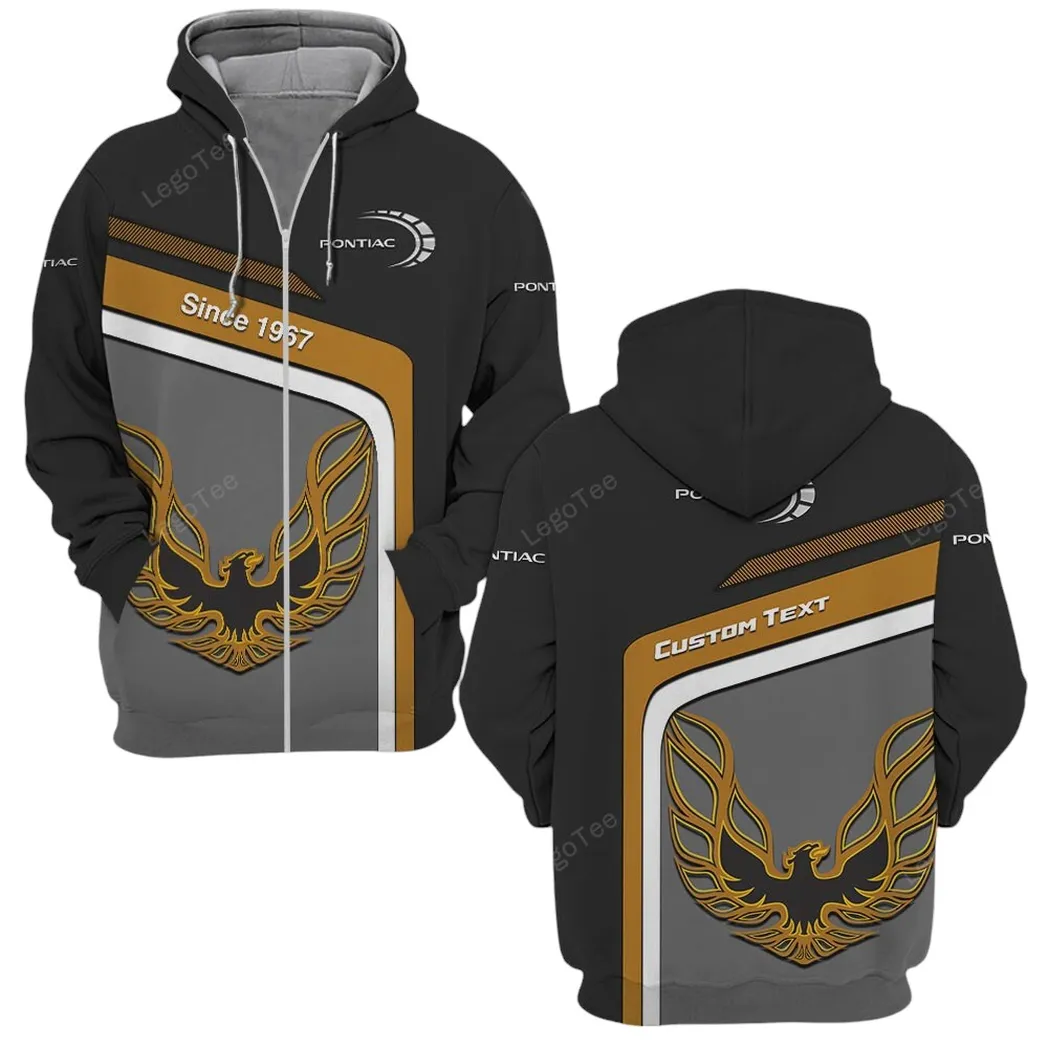 Firebird Pontiac Zipper Hoodie, Gift For Firebird Pontiac Lovers, Gift For Him, Husband, Boyfriend CAR11103032523