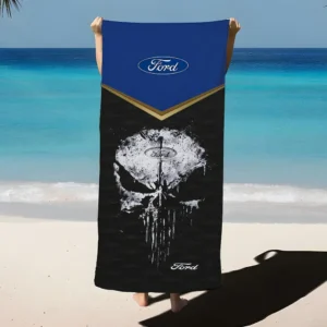 Ford Beach Towel, Gift For Ford Fan CAR17302252523