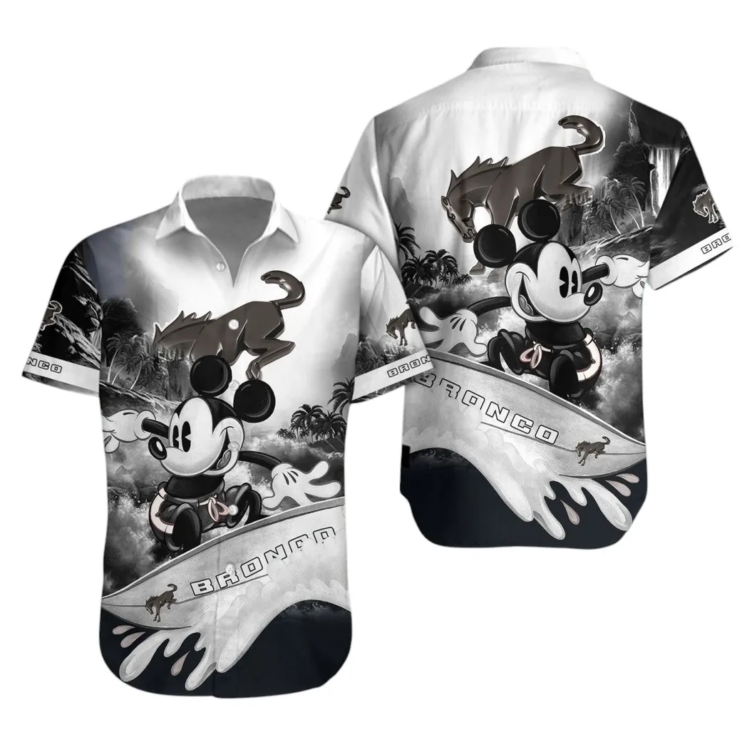 Ford Bronco Hawaiian Shirt For Men, Gift For Ford Bronco Lovers, Gift For Him, Husband, Boyfriend CAR53030625036