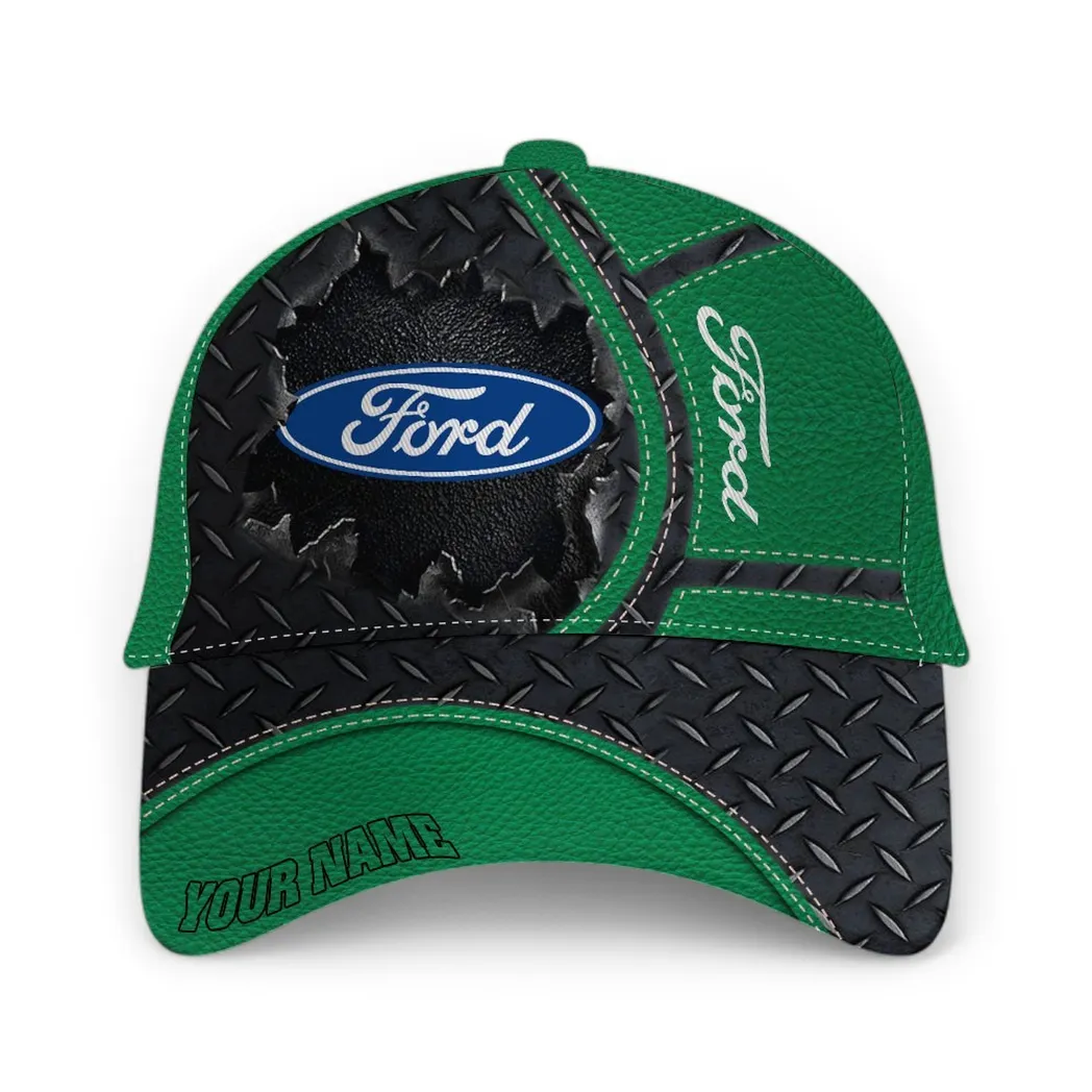 Ford Classic Cap, Gift For Ford Lovers, Gift For Him, Husband, Boyfriend - Green CAR49021825022-4
