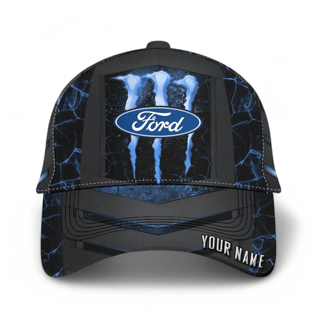 Ford Classic Cap, Gift For Ford Lovers, Gift For Him, Husband, Boyfriend CAR6502202503 - Blue