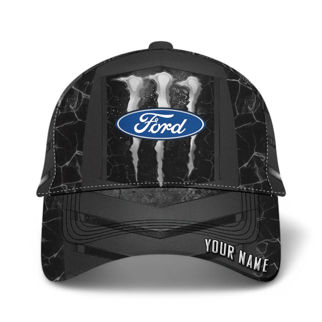 Ford Classic Cap, Gift For Ford Lovers, Gift For Him, Husband, Boyfriend CAR6502202503 - Grey