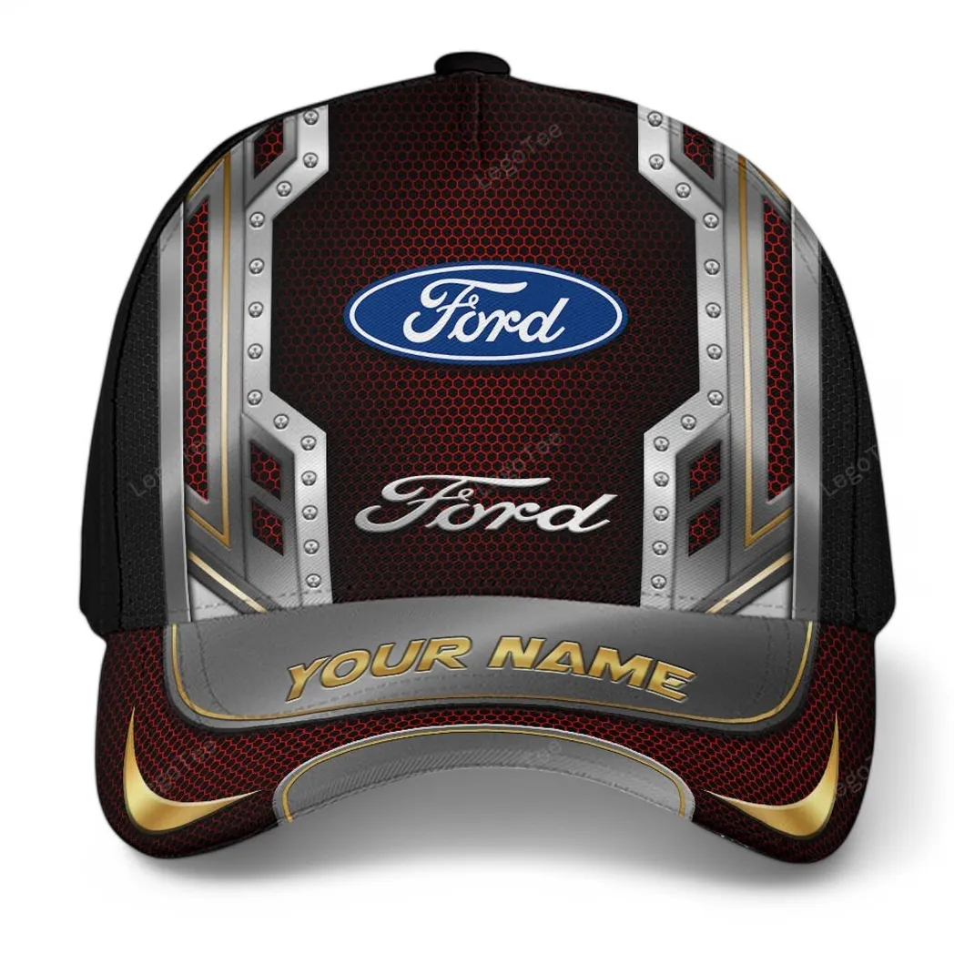 Ford Classic Cap, Gift For Ford Lovers, Gift For Him, Husband, Boyfriend CAR99031025104 - Red