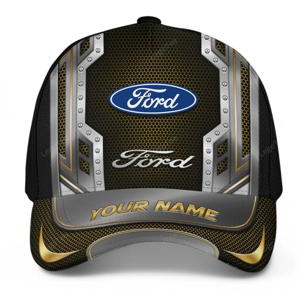 Ford Classic Cap, Gift For Ford Lovers, Gift For Him, Husband, Boyfriend CAR99031025104 - Yellow