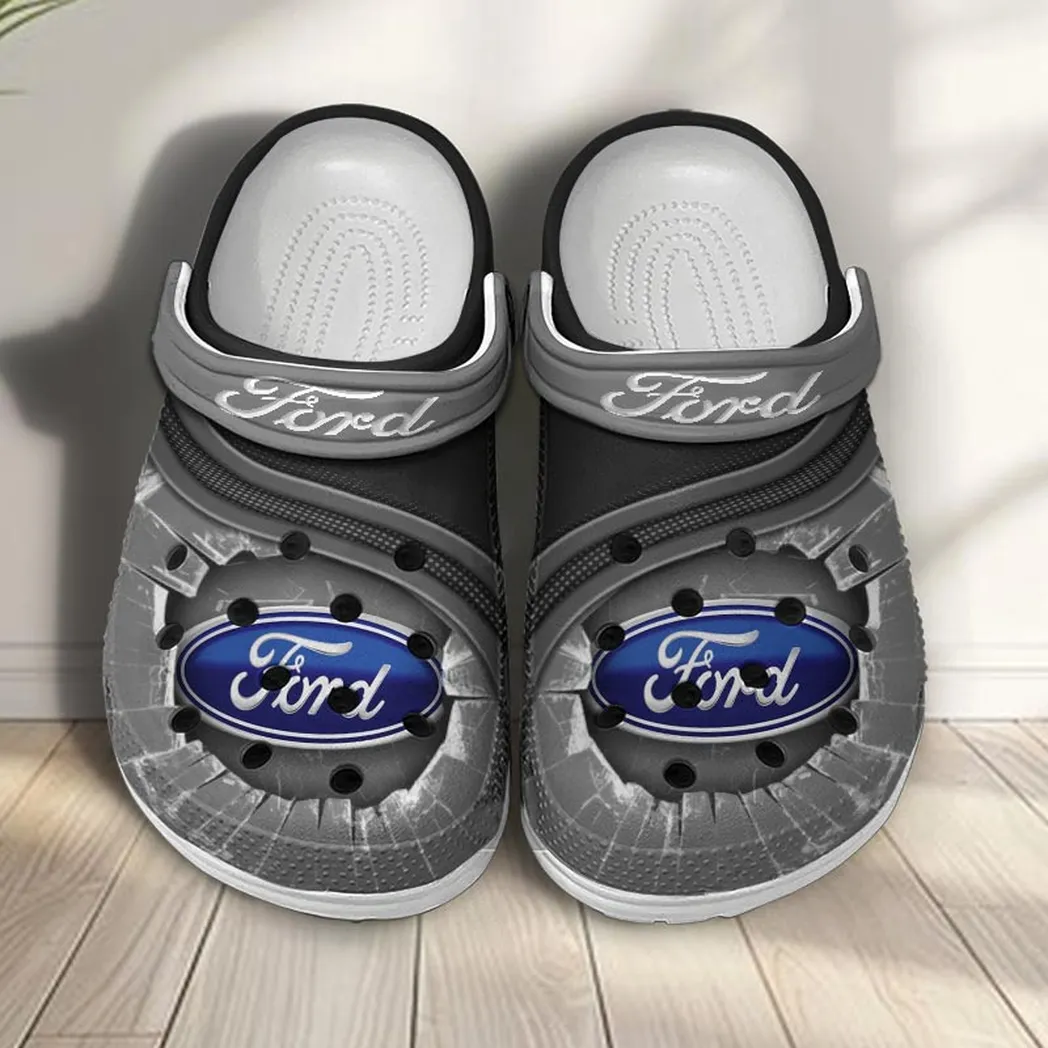 ford crocs clogs men women gift for ford fan car188032025115 gray mivqc
