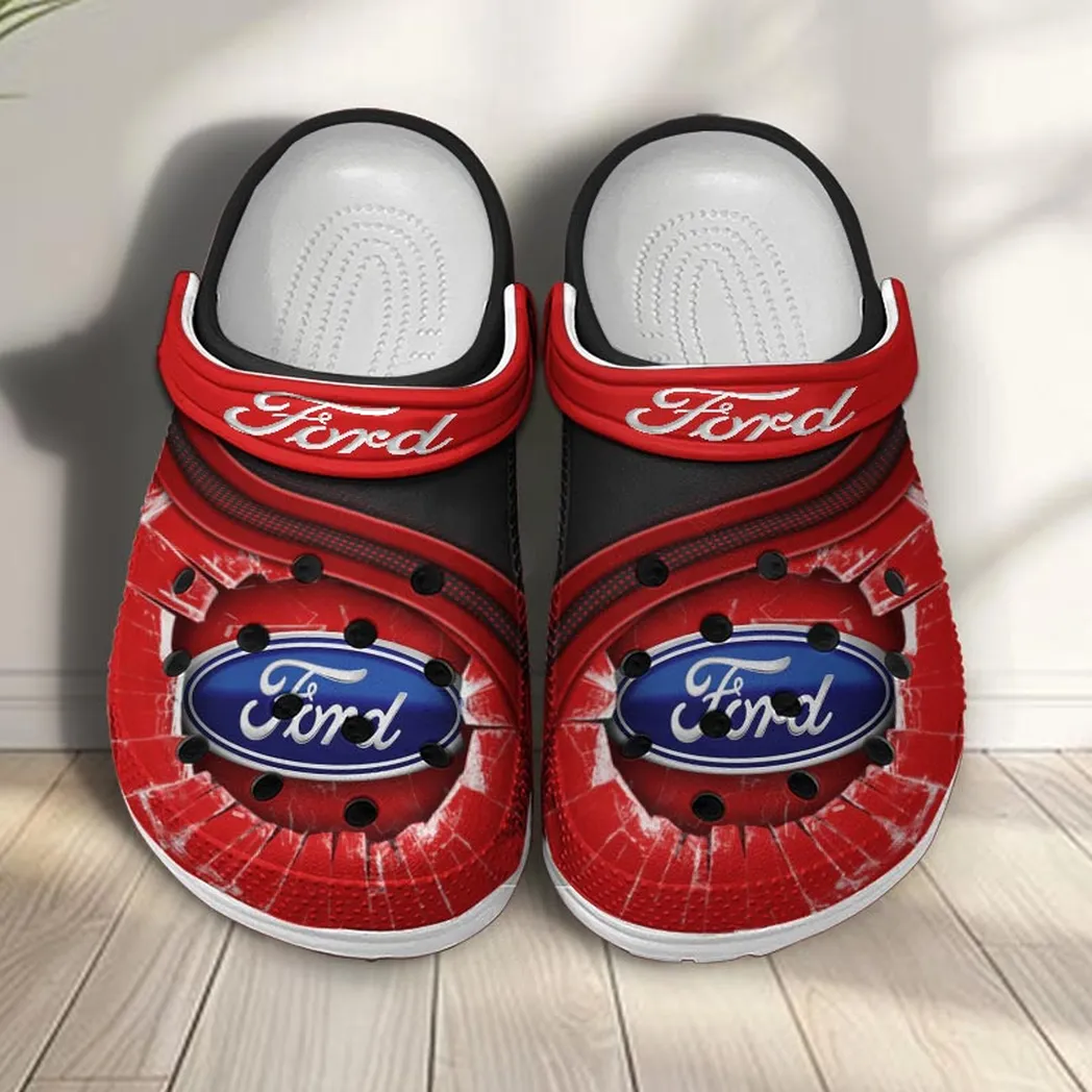 ford crocs clogs men women gift for ford fan car188032025115 red vvpnz