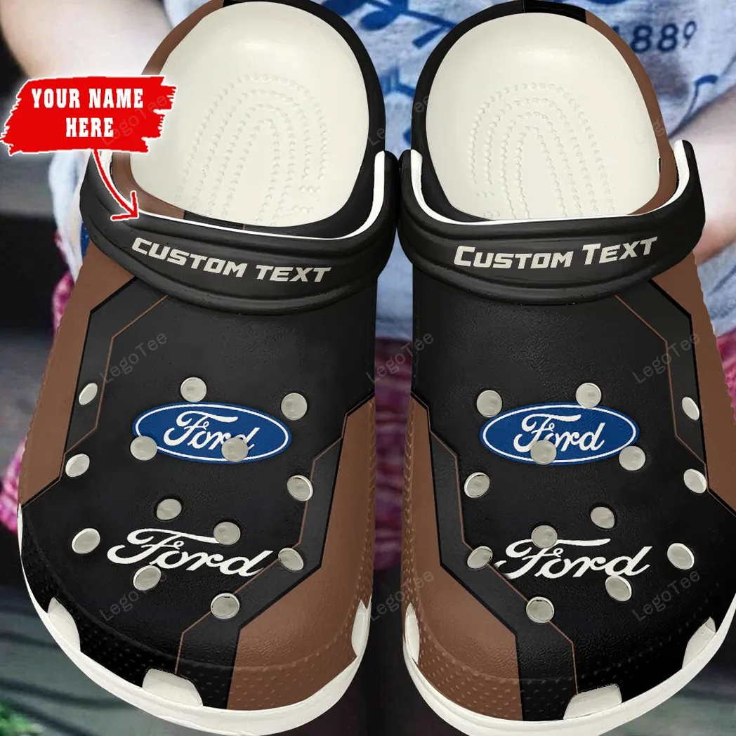 ford crocs gift for ford lovers gift for him husband boyfriend brown car140021225564 2 nbyk0