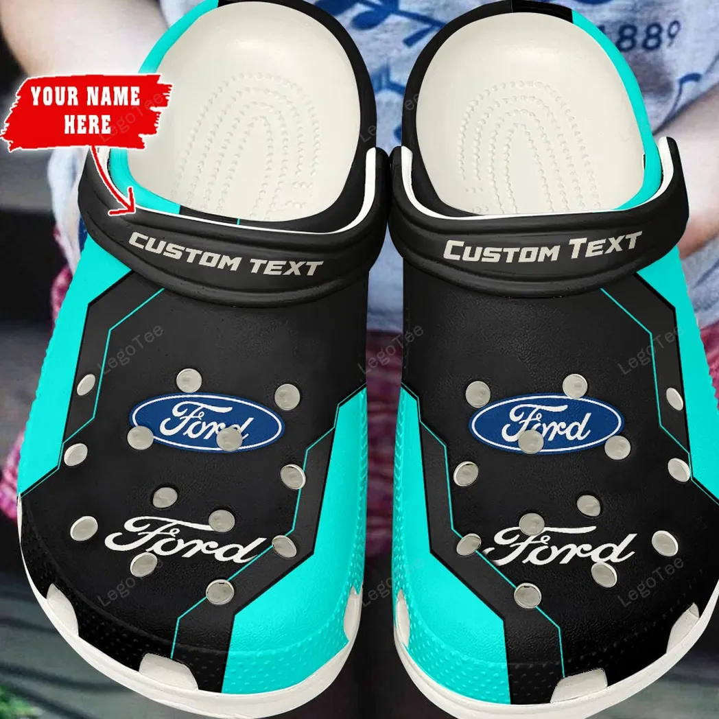 ford crocs gift for ford lovers gift for him husband boyfriend cyan car140021225564 3 rjwpk