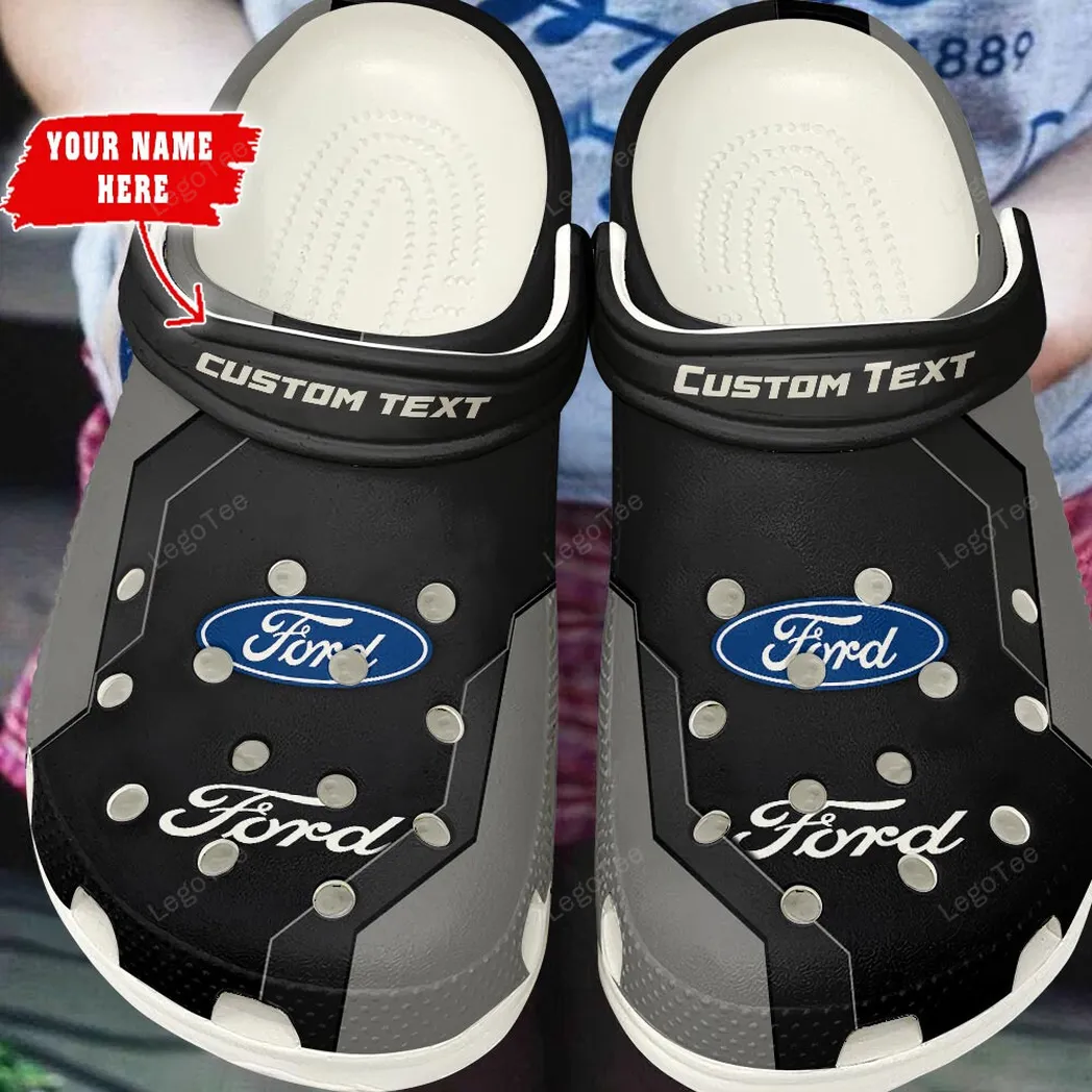ford crocs gift for ford lovers gift for him husband boyfriend gray car140021225564 4 ck17n