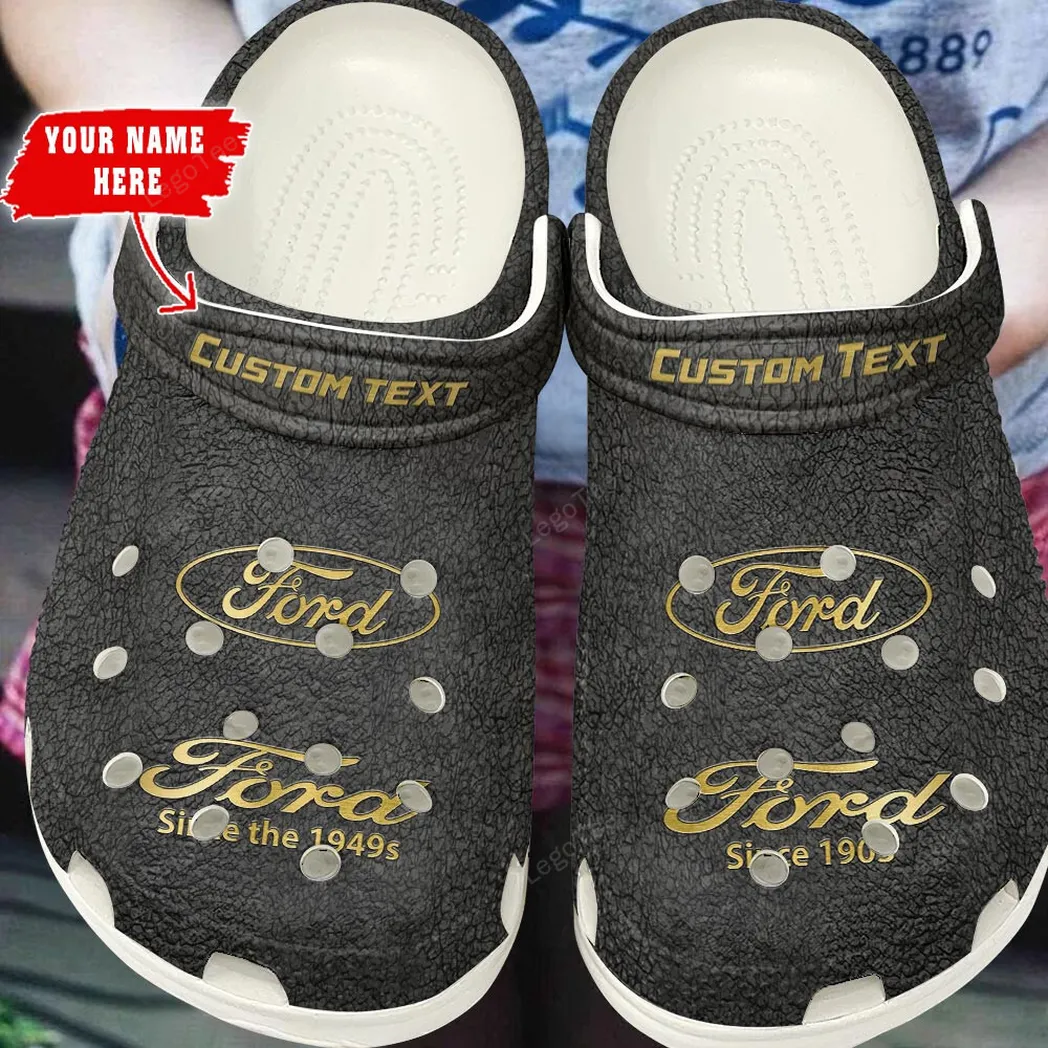ford crocs gift for ford lovers gift for him husband boyfriend gray car141021225671 4