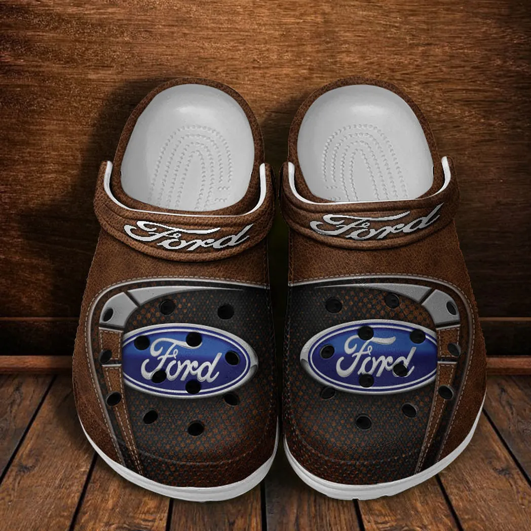 ford crocs sandals for men women gift for ford fan car177031425557 brown 8howw