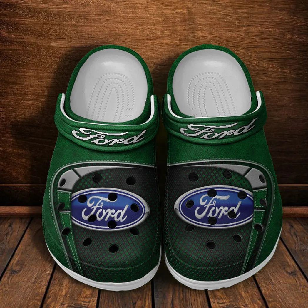 ford crocs sandals for men women gift for ford fan car177031425557 green