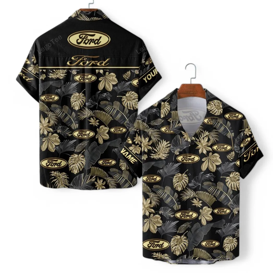Ford Custom Hawaiian Shirts For Men, Gift For Ford Lovers, Gift For Him, Husband, Boyfriend CAR139021125125-2
