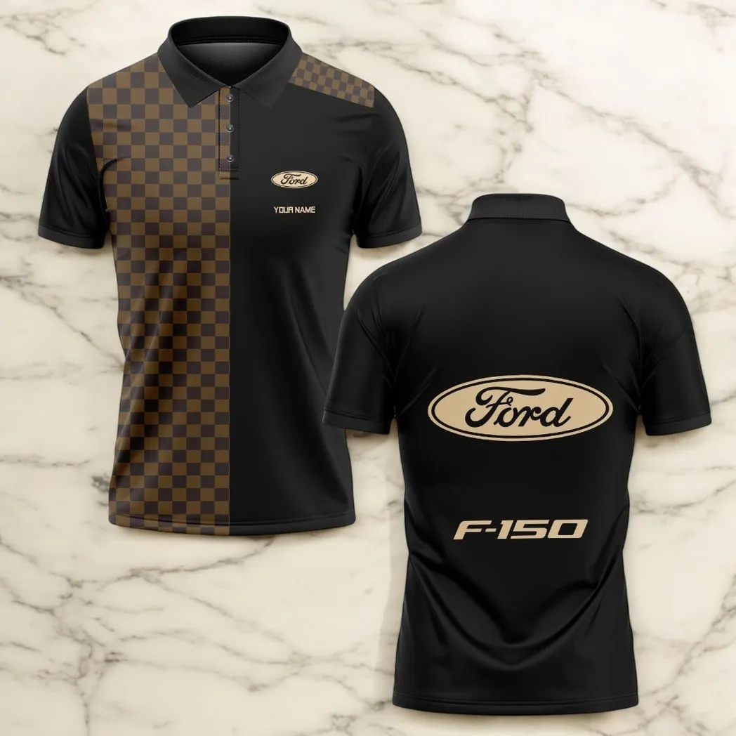 ford f150 polo shirt lv style gift for ford f150 lovers car176022525905 etvgh