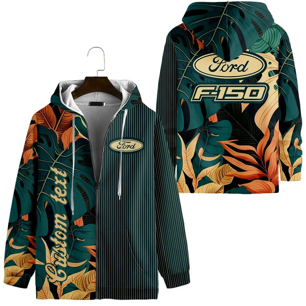 ford f150 vintage zip hoodie custom all over print car434041725258 gu9vd